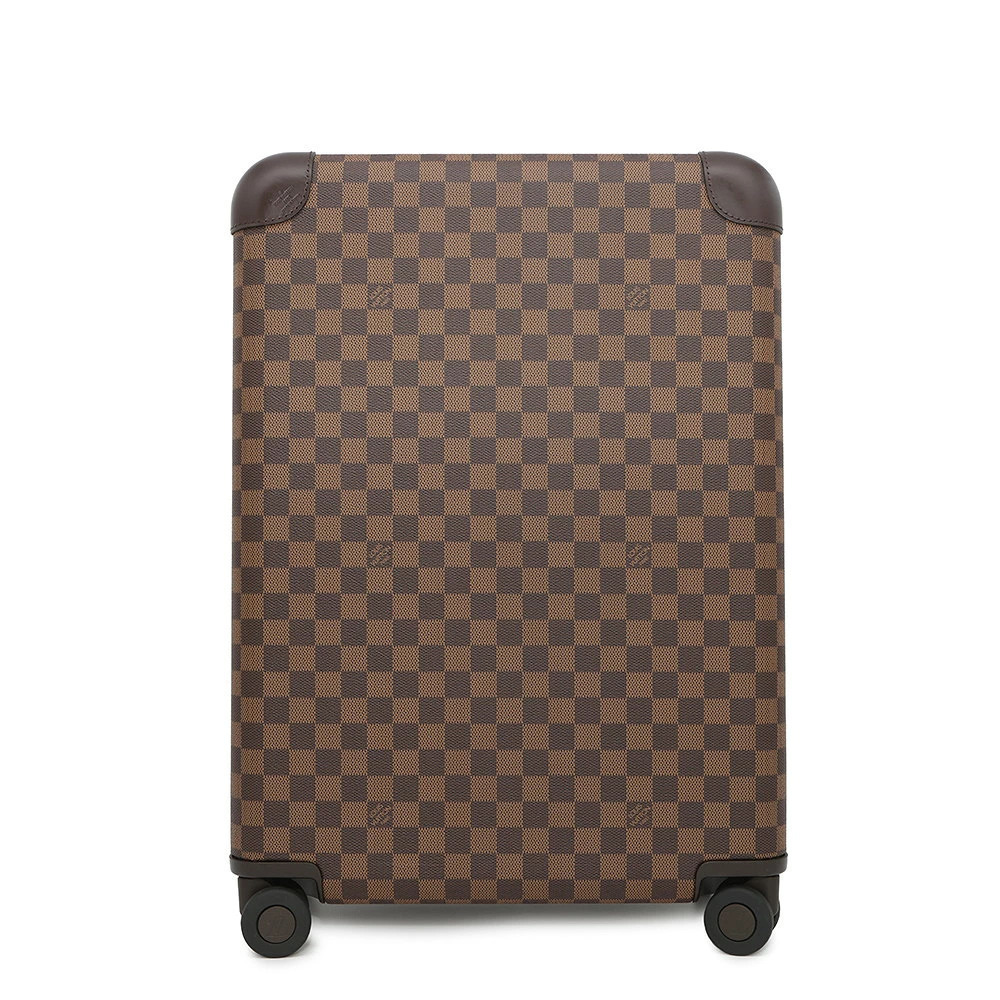 Louis Vuitton Damier Ebene Brown Horizon Carry Case Suitcase Travel Bag